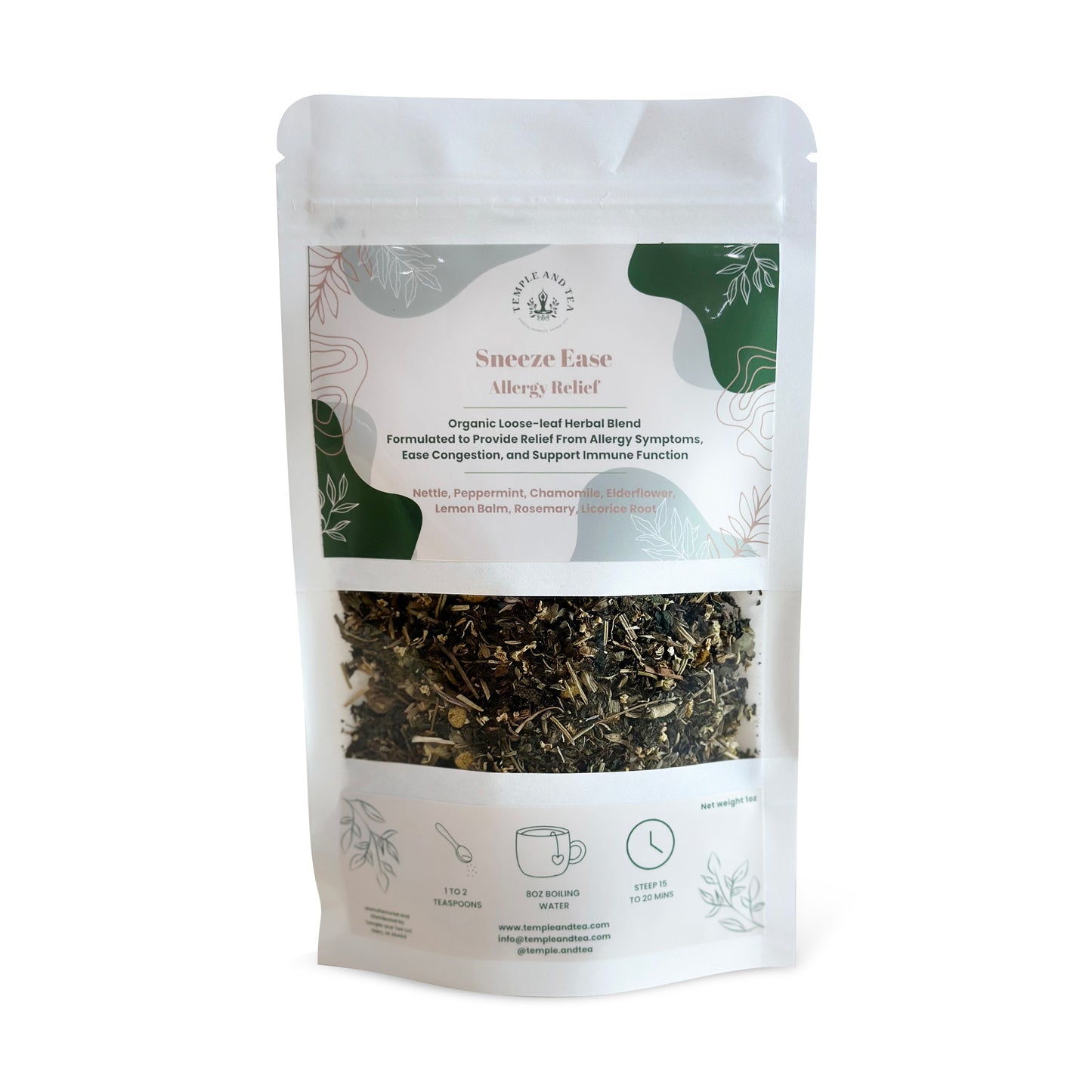 loose leaf organic herbal tea