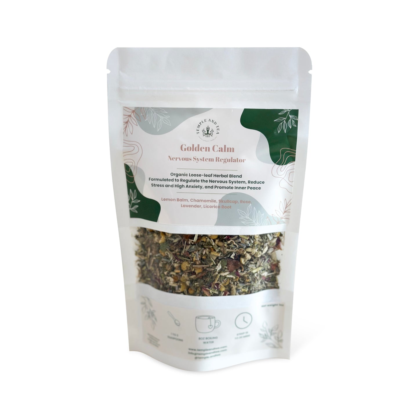 loose leaf organic herbal Tea blend