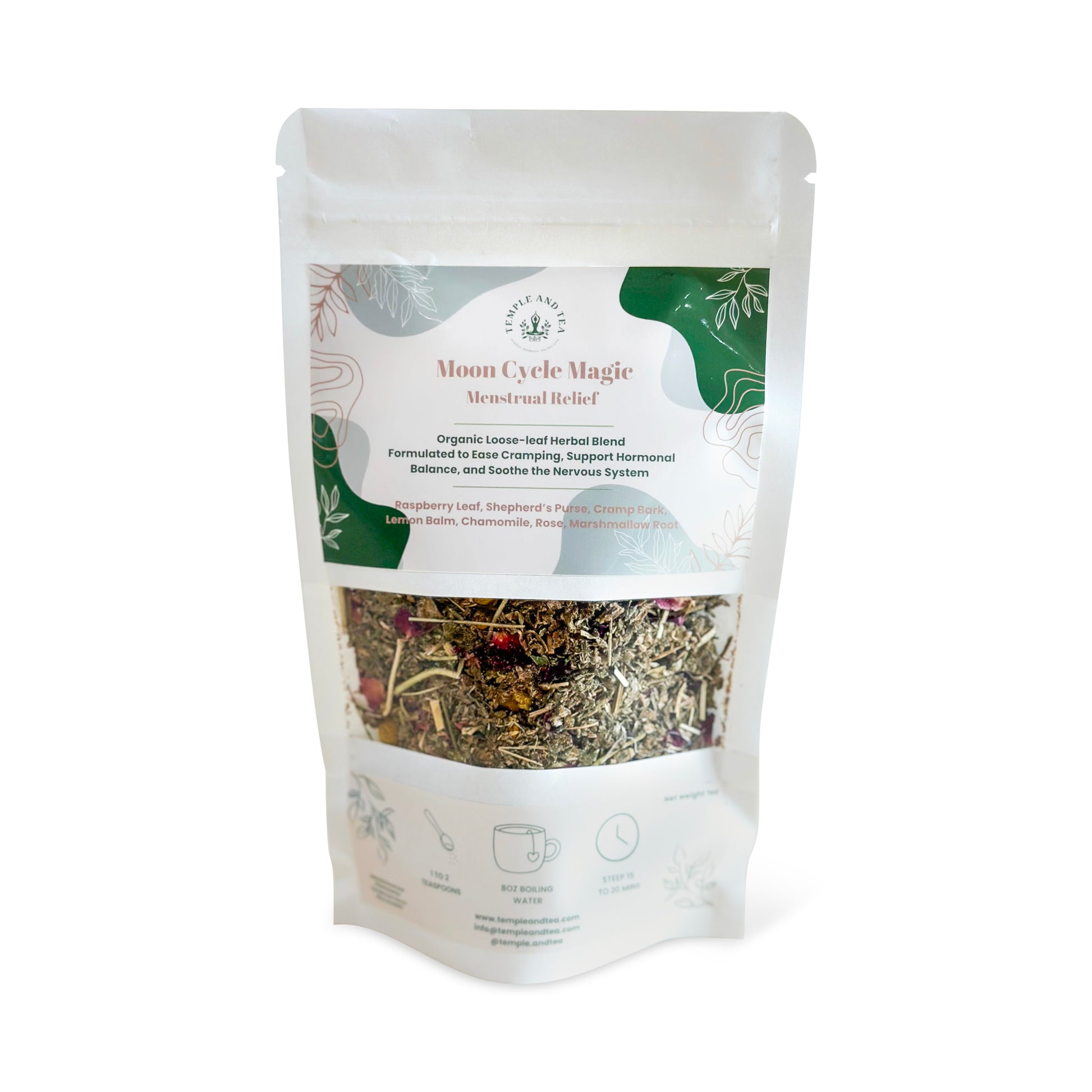 loose leaf organic herbal tea blend