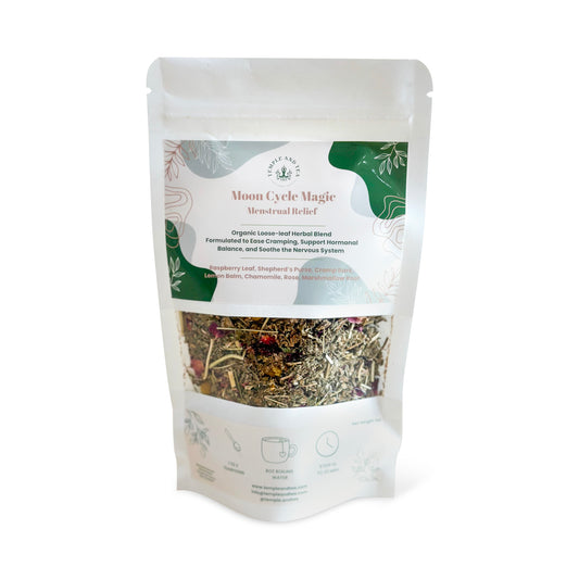 loose leaf organic herbal tea blend